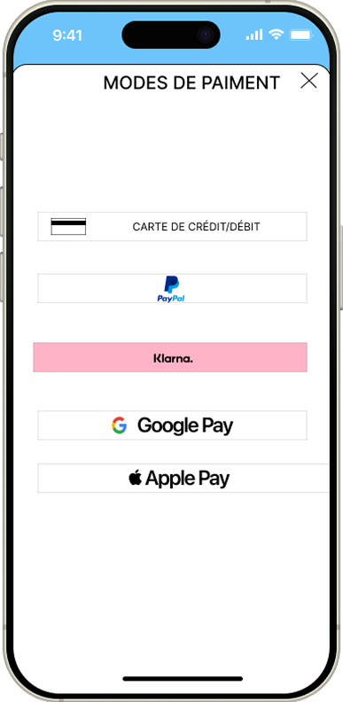 Écran de paiement Amazon redesign en mode jour